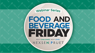 Webinar Series: Food & Beverage Session 2- Workforce Issues in the Food and Beverage Manufacturing Industry